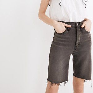 Madewell High Rise Denim Shorts (Long) - Bonxdale Wash - 29